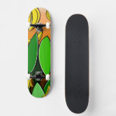 Banana Vibes – Pop Art Skateboard (Voorkant)