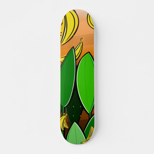 Banana Vibes – Pop Art Skateboard (Voorkant)