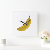 Banana Vierkante Klok (Huis)