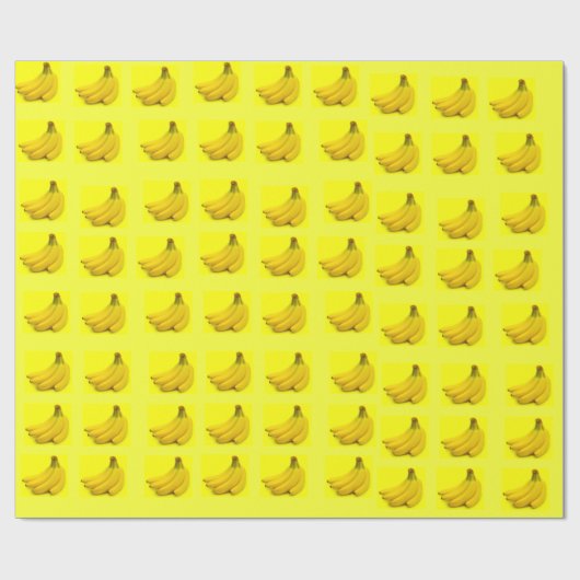 Banana Wallpaper Cadeaupapier (Vlak)