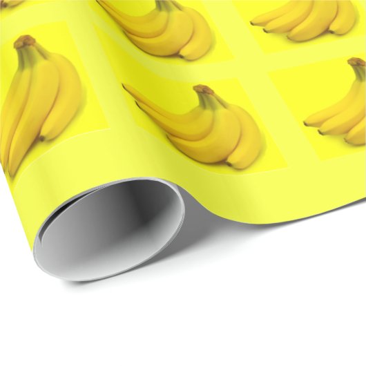 Banana Wallpaper Cadeaupapier (Rol Hoek)