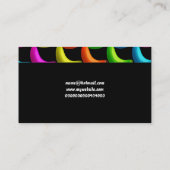 Banana Wallpaper, Jouw naam here Visitekaartje (Achterkant)