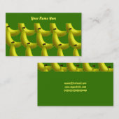Banana Wallpaper, Jouw naam here Visitekaartje (Voorkant / Achterkant)