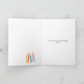 Banana Years Funny Sarcastic Getting Old Birthday Kaart (Binnen)