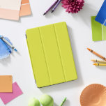 Banana Yellow iPad Pro Cover<br><div class="desc">Banaan Geel effen kleur iPad Smart Hoesje van Gerson Ramos.</div>