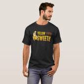 Banana  Yellow There Sweetie  Cool Minimalist  Veg T-shirt (Voorkant volledig)