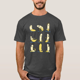 Banana Yoga retro T-shirt