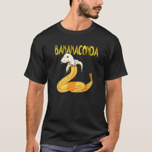 Bananaconda slang als Gezegde van bananen T-shirt