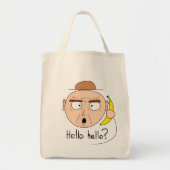 "Bananafone" canvaszakken (licht) Tote Bag (Voorkant)