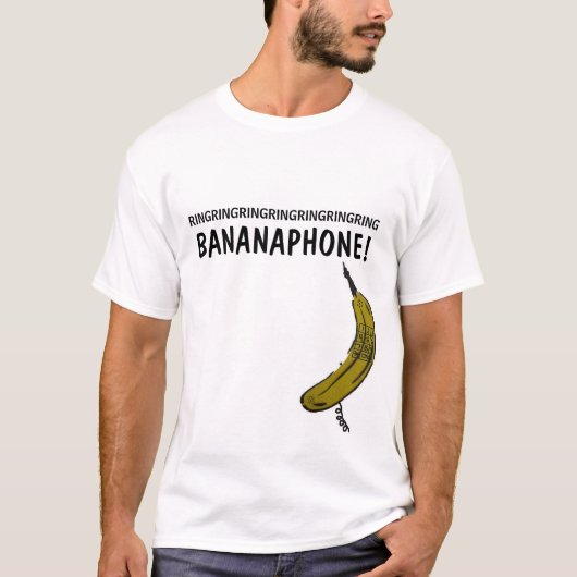 Bananafone T-shirt (Voorkant)