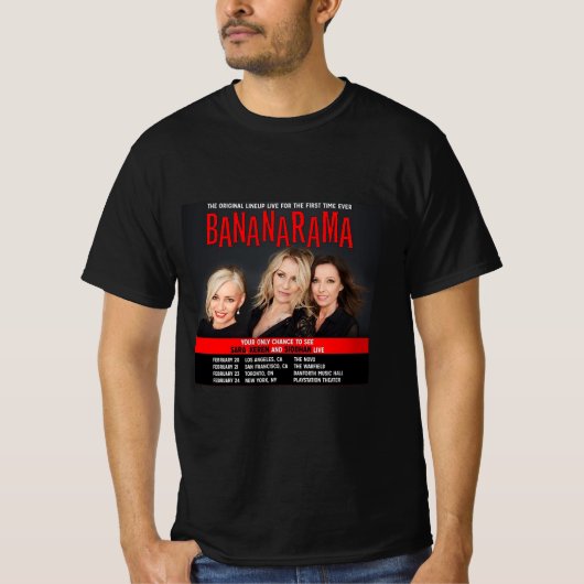Bananarama classic t-shirt (Voorkant)