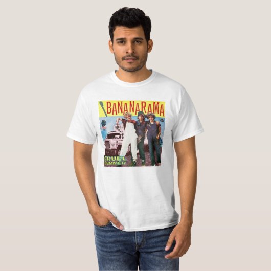 Bananarama grappig t-shirt (Voorkant volledig)