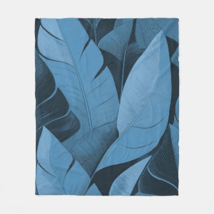 Bananarama Hawaiaanse Bananenbladeren Fleece Deken