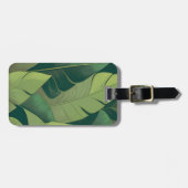 Bananarama Hawaiian Banana Leaves Bagagelabel (Voorkant horizontaal)