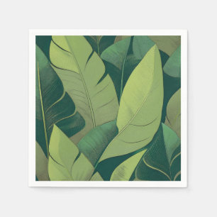 Bananarama Hawaiian Banana Leaves Servet