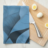 Bananarama Hawaiian Banana Leaves Theedoek (Quarter Fold)