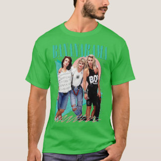 Bananarama Retro 80s Fan Art Design T-shirt