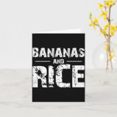 Bananas and rice  kaart (Gele Bloem)
