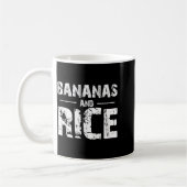 Bananas and rice  koffiemok (Links)