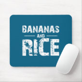 Bananas and rice  muismat (Met muis)
