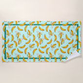 Bananas Beach Towel Strandlaken (Voorkant)