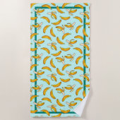 Bananas Beach Towel Strandlaken (Voorkant)