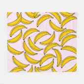 Bananas Blanket Fleece Deken (Voorkant (Horizontaal))