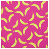 Bananas Cute Fruit Funny Gekke keukenroze Stof (Swatch)
