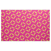 Bananas Cute Fruit Funny Gekke keukenroze Stof (Fat Quarter)