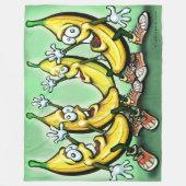 Bananas Fleece Blanket (Voorkant)