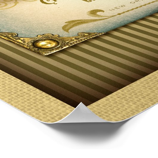  Bananas Foster New Orleans Sign Poster (Hoek)