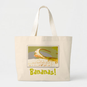 Bananas Grocery Grote Tote Bag
