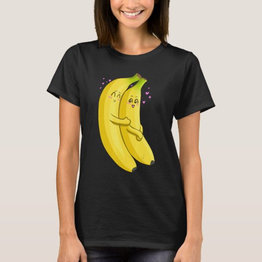 Bananas hugs t-shirt (Voorkant)