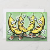 Bananas Invitation Kaart (Voorkant)