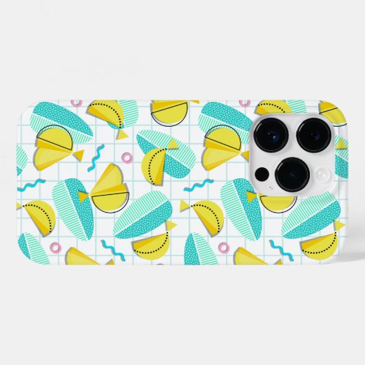 Bananas Memphis Case-Mate iPhone Case (Achterkant (horizontaal))