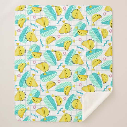 Bananas Memphis Sherpa Deken (Voorkant)