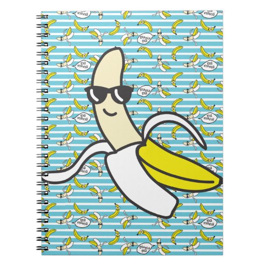 Bananas Notebook Notitieboek (Voorkant)