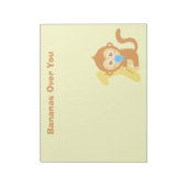 Bananas over jou notitieblok (Linkerzijde)