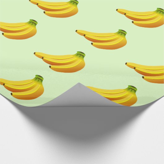 BANANAS PATROON DESIGN Wrapping Paper Cadeaupapier (Hoek)