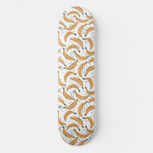 Bananas Pattern Yellow Fruit Trendy Artistic Fun Persoonlijk Skateboard
