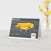 Bananas PostCard Kaart (Gele Bloem)