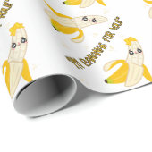 bananas quote cadeaupapier (Rol Hoek)