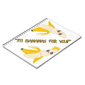 bananas quote notitieboek (Linkerzijde)