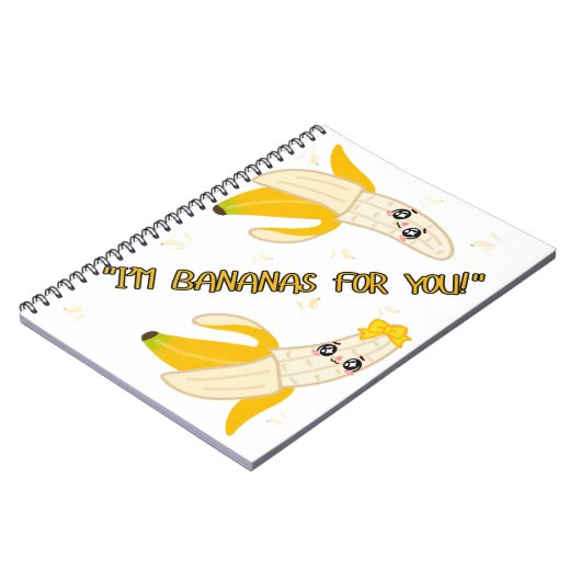 bananas quote notitieboek (Linkerzijde)