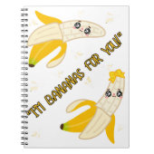 bananas quote notitieboek (Voorkant)