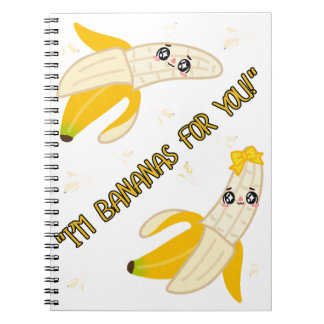 bananas quote notitieboek