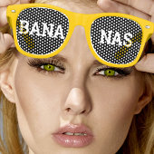 BANANAS retro Shades / Fun Party Sunbril Retro Zonnebril
