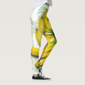 Bananas Ripe Banana Leaves Bunch Leggings (Rechts)