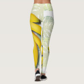 Bananas Ripe Banana Leaves Bunch Leggings (Achterkant)