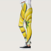 Bananas Ripe Banana Leaves Bunch Leggings (Links)
